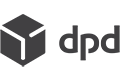 Logo von dpd - Paketversand für Geschäfts- und Privatkunden.