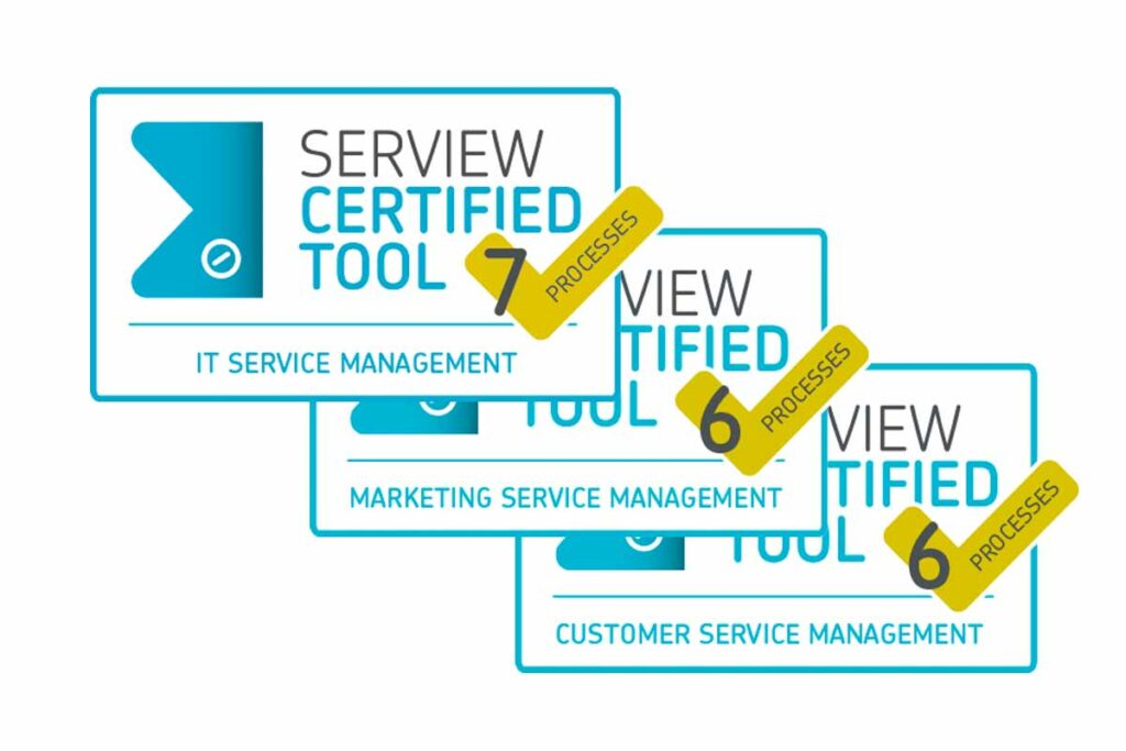 WSPone können Sie vertrauen - Unsere Presse sind Serview Certified Tools.